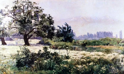 Blühende Manzanillas